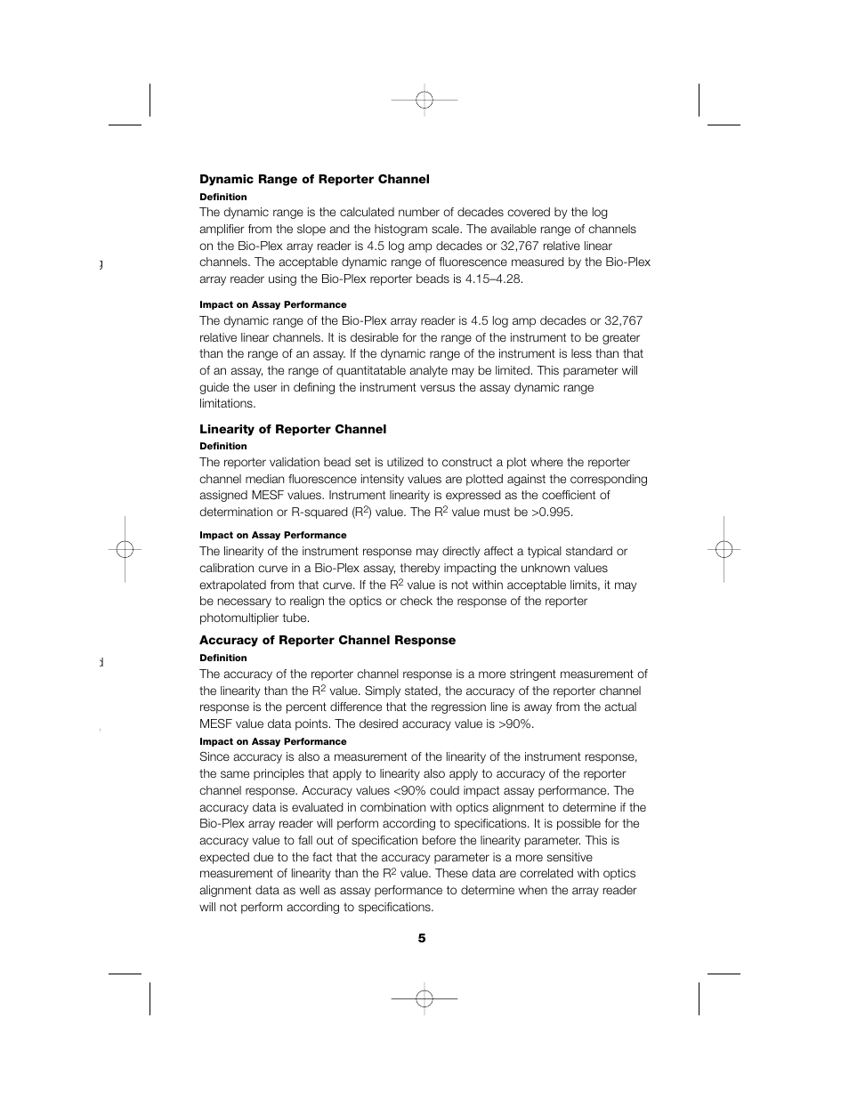 Bio-Rad Bio-Plex System Validation and Calibration Tools User Manual | Page 8 / 36