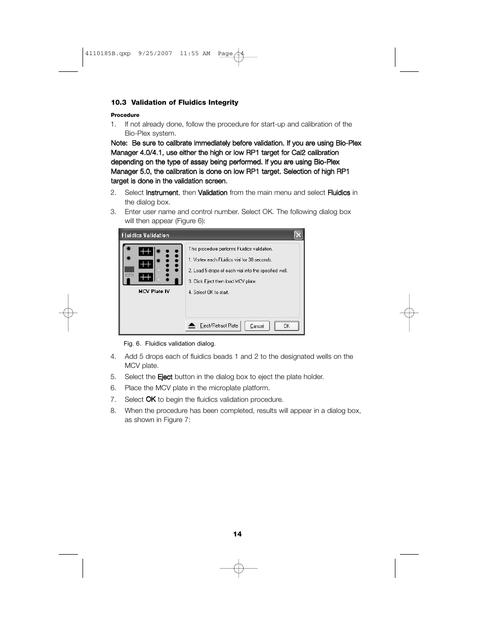 Bio-Rad Bio-Plex System Validation and Calibration Tools User Manual | Page 16 / 25