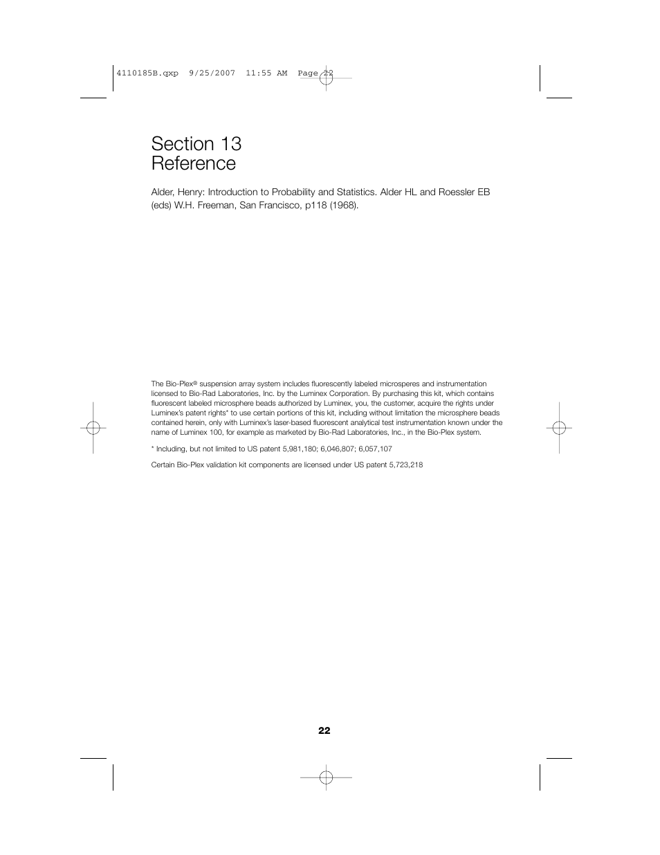 Bio-Rad Bio-Plex System Validation and Calibration Tools User Manual | Page 24 / 25