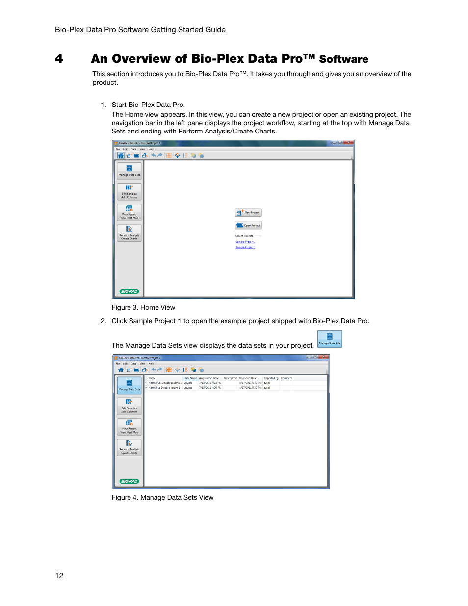 4an overview of bio-plex data pro, Software | Bio-Rad Bio-Plex Data Pro™ Software User Manual | Page 12 / 36