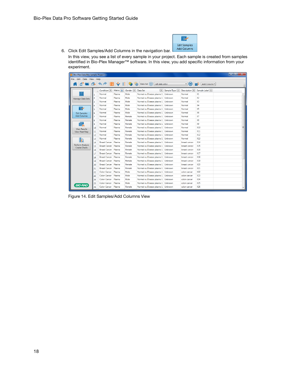 Bio-Rad Bio-Plex Data Pro™ Software User Manual | Page 18 / 36