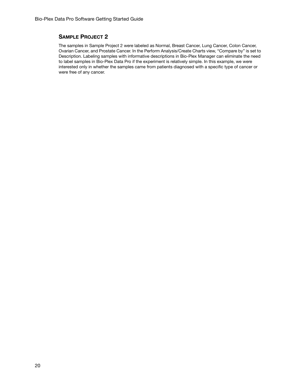 Bio-Rad Bio-Plex Data Pro™ Software User Manual | Page 20 / 36