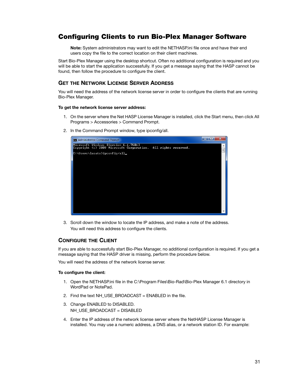 Bio-Rad Bio-Plex Data Pro™ Software User Manual | Page 31 / 36