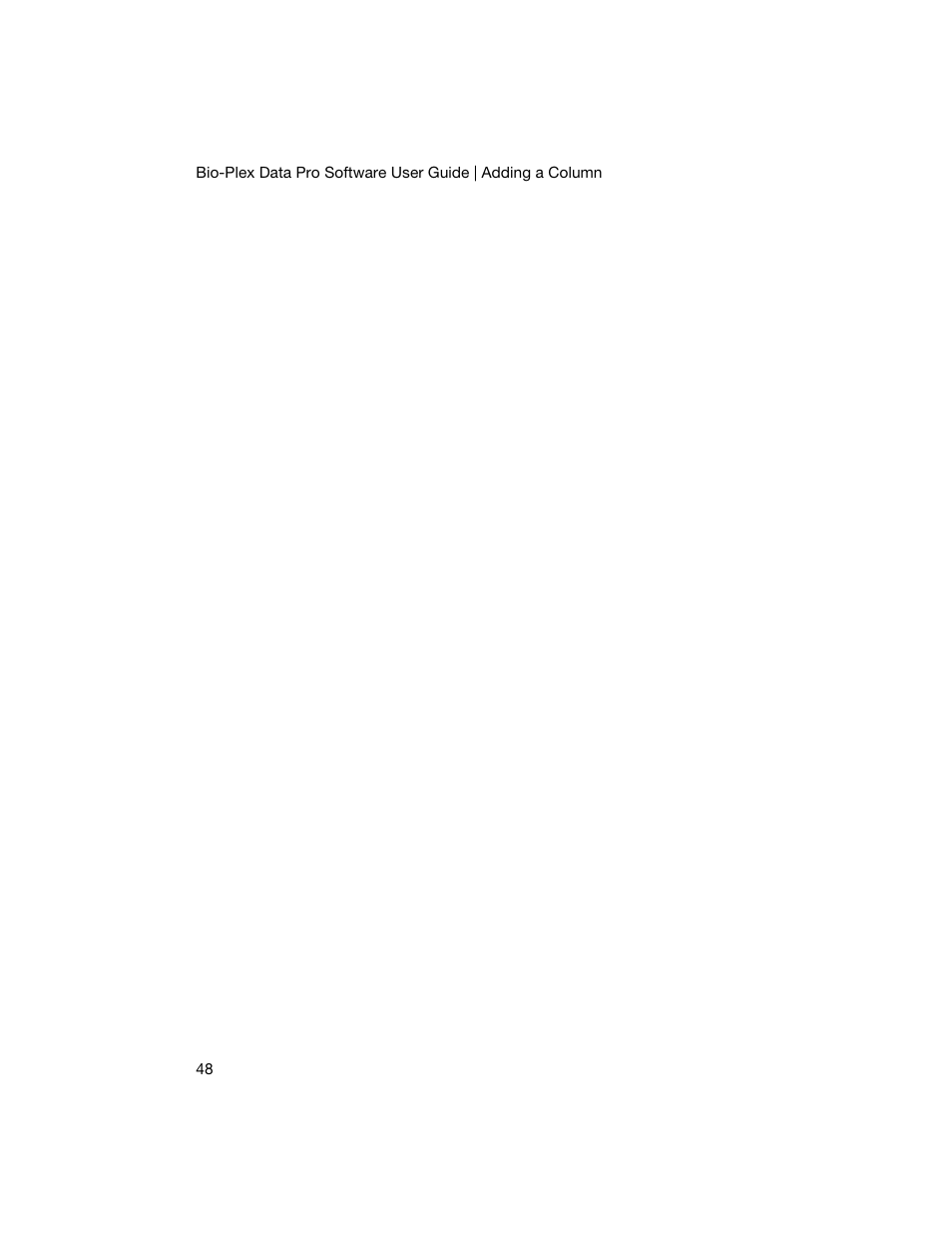Bio-Rad Bio-Plex Data Pro™ Software User Manual | Page 52 / 74