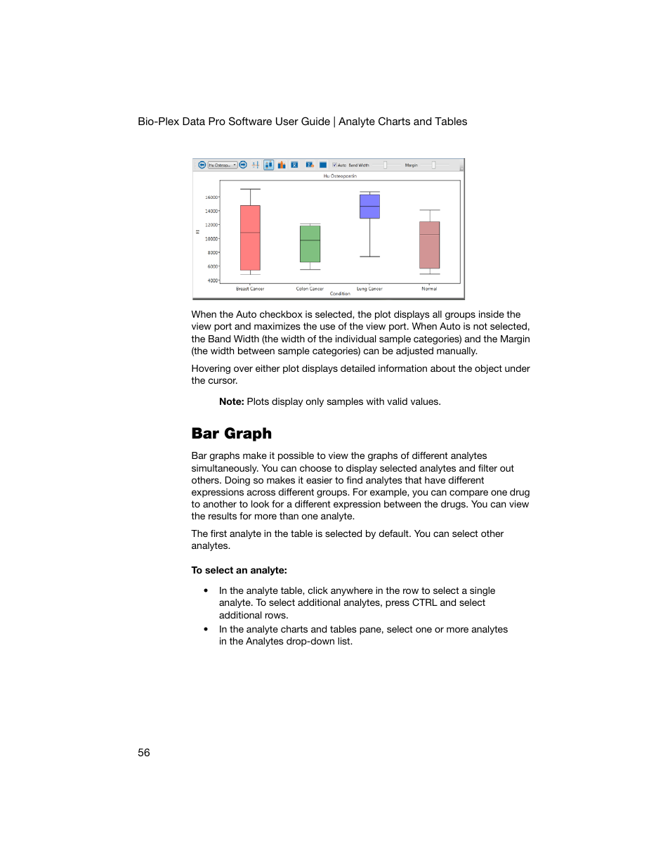 Bar graph | Bio-Rad Bio-Plex Data Pro™ Software User Manual | Page 60 / 74