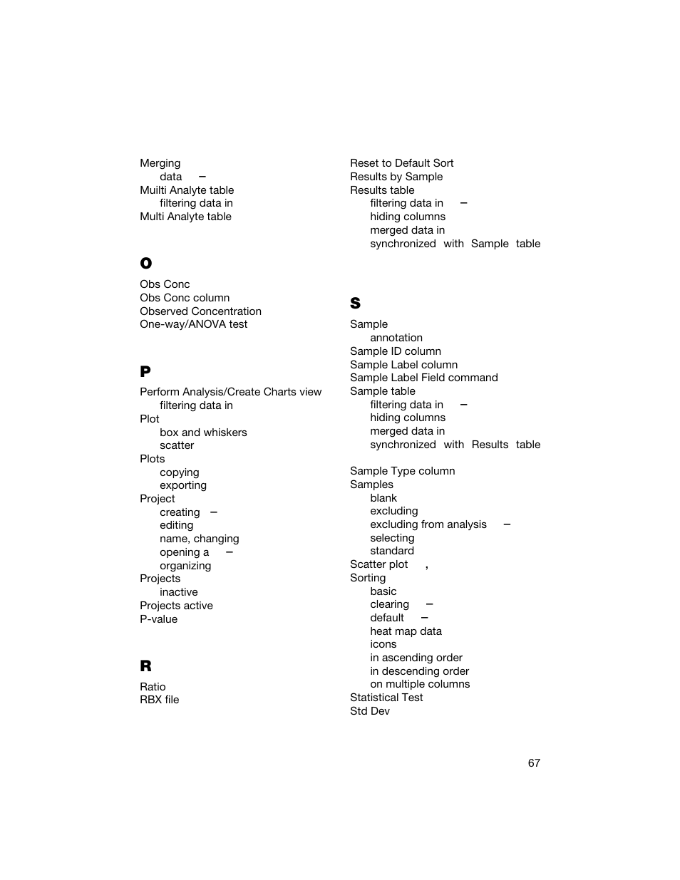 Bio-Rad Bio-Plex Data Pro™ Software User Manual | Page 71 / 74