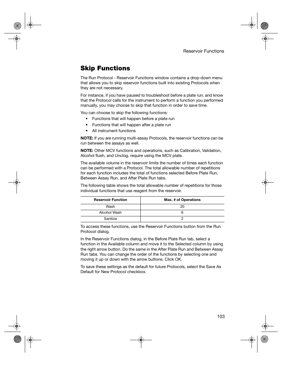 Skip functions | Bio-Rad Bio-Plex Software® Upgrades and Conversions User Manual | Page 115 / 260
