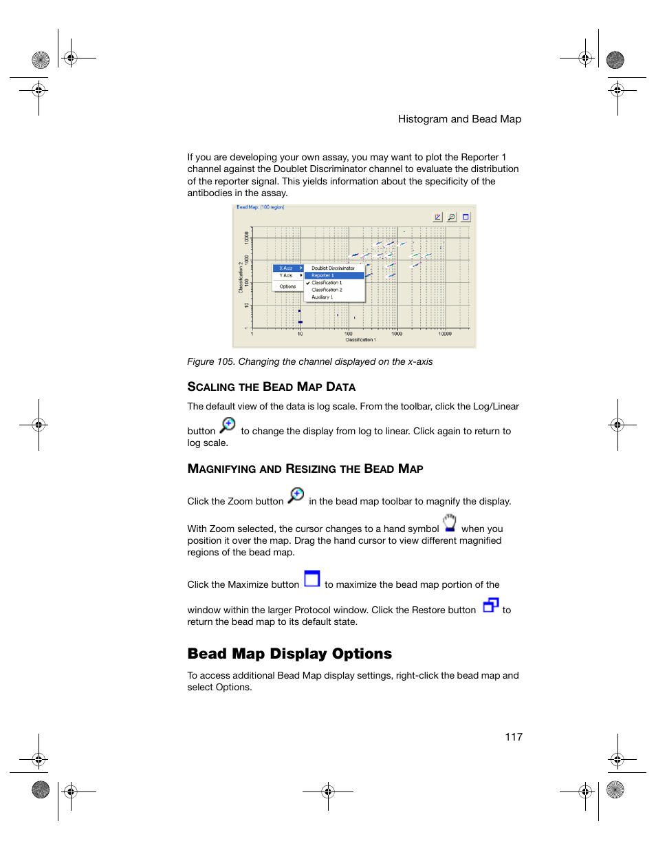 Bead map display options | Bio-Rad Bio-Plex Software® Upgrades and Conversions User Manual | Page 129 / 260