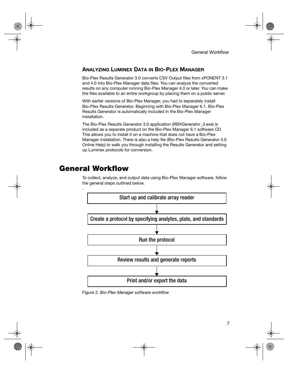 General workflow | Bio-Rad Bio-Plex Software® Upgrades and Conversions User Manual | Page 19 / 260