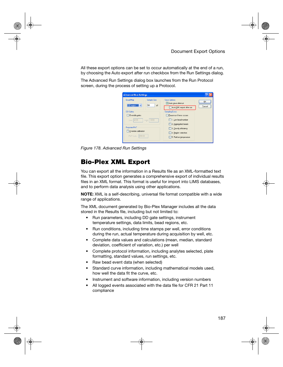 Bio-plex xml export | Bio-Rad Bio-Plex Software® Upgrades and Conversions User Manual | Page 199 / 260