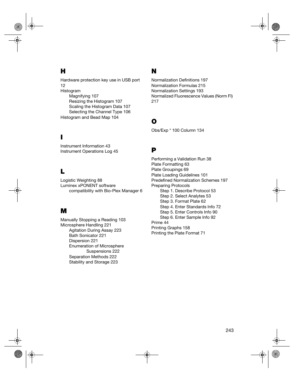 Bio-Rad Bio-Plex Software® Upgrades and Conversions User Manual | Page 255 / 260
