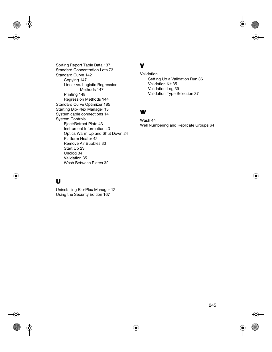 Bio-Rad Bio-Plex Software® Upgrades and Conversions User Manual | Page 257 / 260