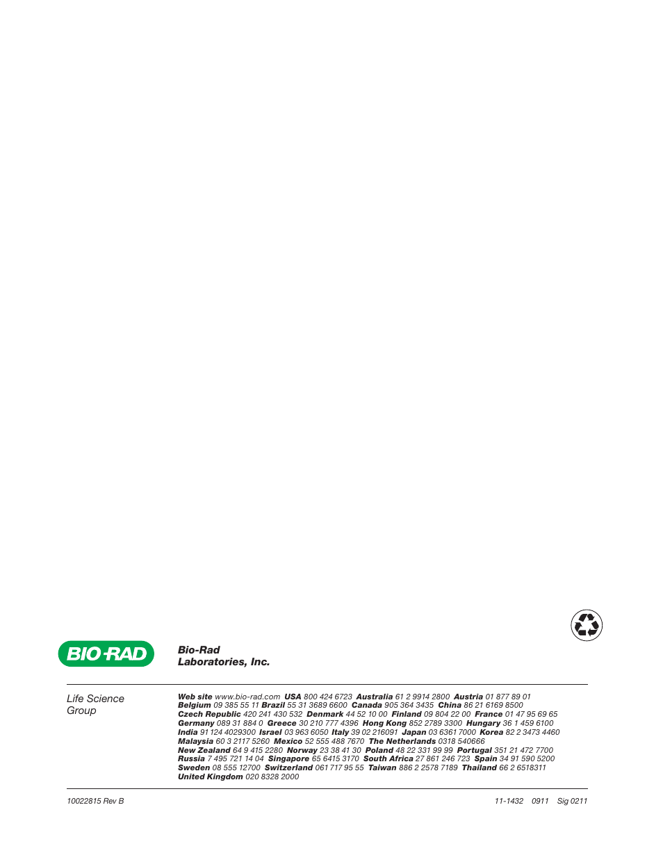 Bio-Rad Bio-Plex Software® Upgrades and Conversions User Manual | Page 260 / 260