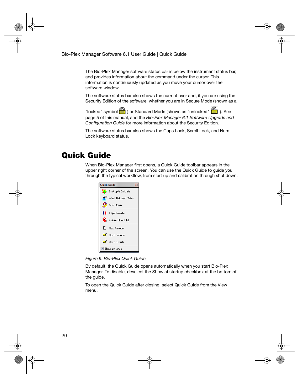 Quick guide | Bio-Rad Bio-Plex Software® Upgrades and Conversions User Manual | Page 32 / 260