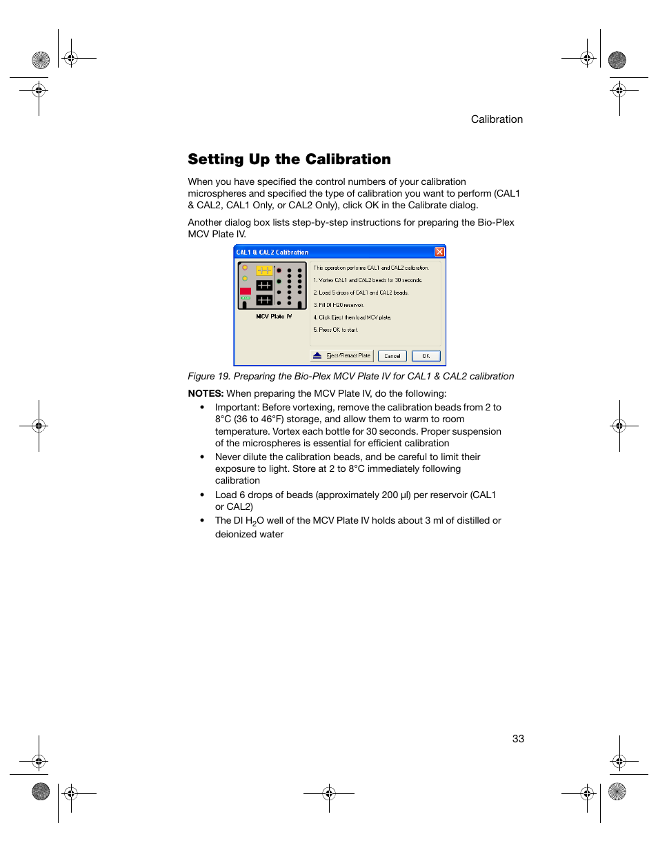 Setting up the calibration | Bio-Rad Bio-Plex Software® Upgrades and Conversions User Manual | Page 45 / 260
