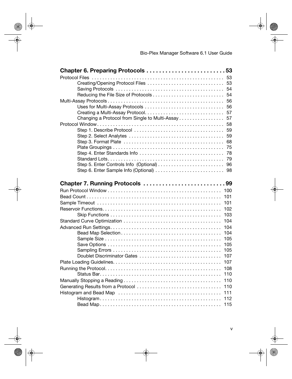 Bio-Rad Bio-Plex Software® Upgrades and Conversions User Manual | Page 7 / 260