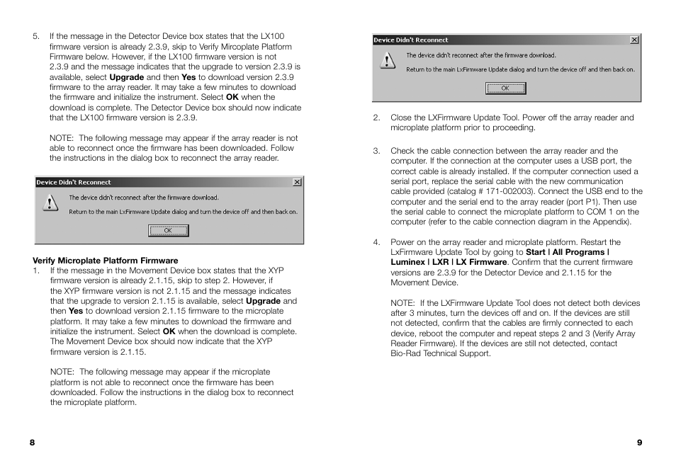 Bio-Rad Bio-Plex Manager™ Software, Standard Edition User Manual | Page 7 / 10