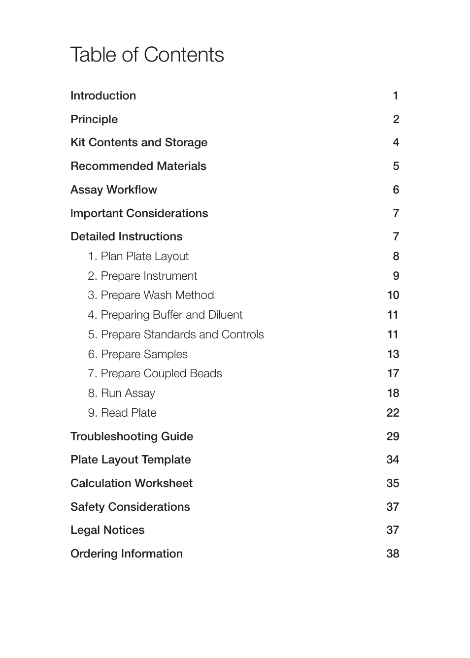 Bio-Rad Human Inflammation Assays User Manual | Page 2 / 42