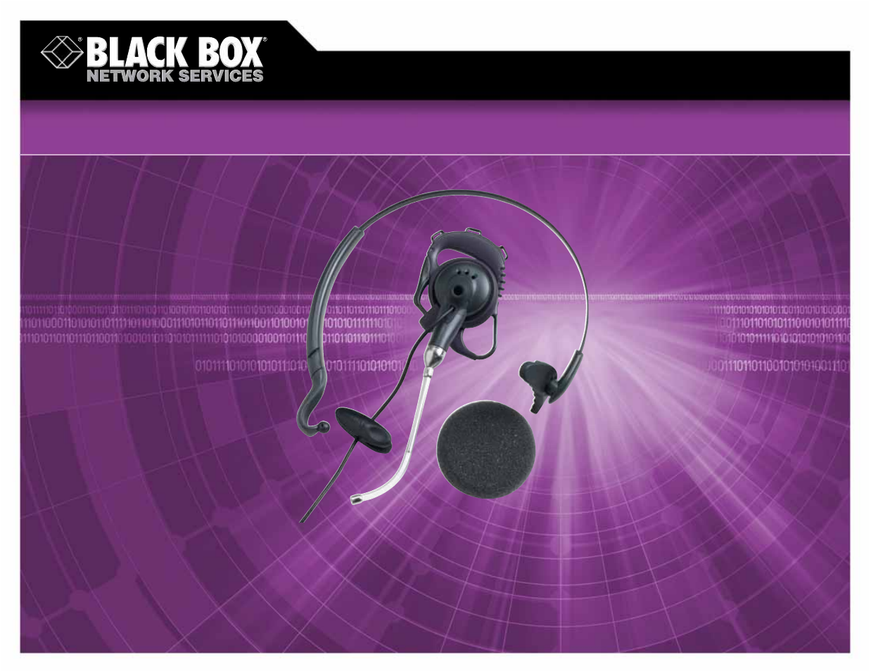 Black Box General Office Headset/Headset Telephone User Manual | 2 pages