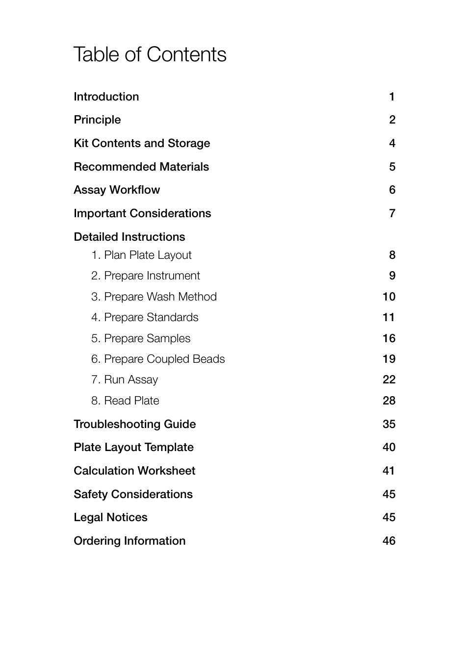 Bio-Rad Bio-Plex Pro™ Rat Cytokine, Chemokine, and Growth Factor Assays User Manual | Page 2 / 49