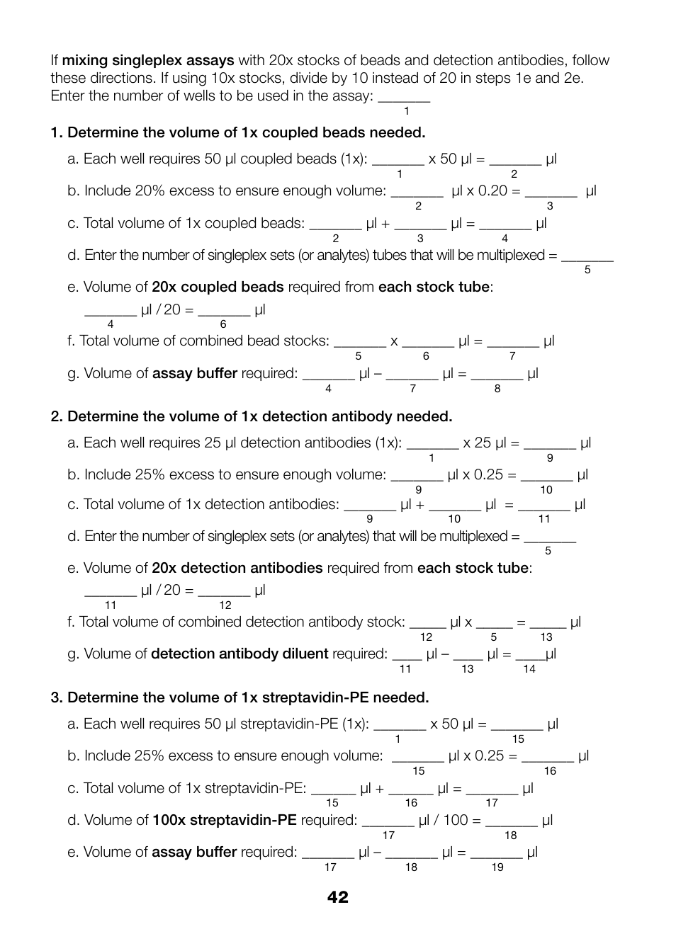 Bio-Rad Bio-Plex Pro™ Rat Cytokine, Chemokine, and Growth Factor Assays User Manual | Page 44 / 49