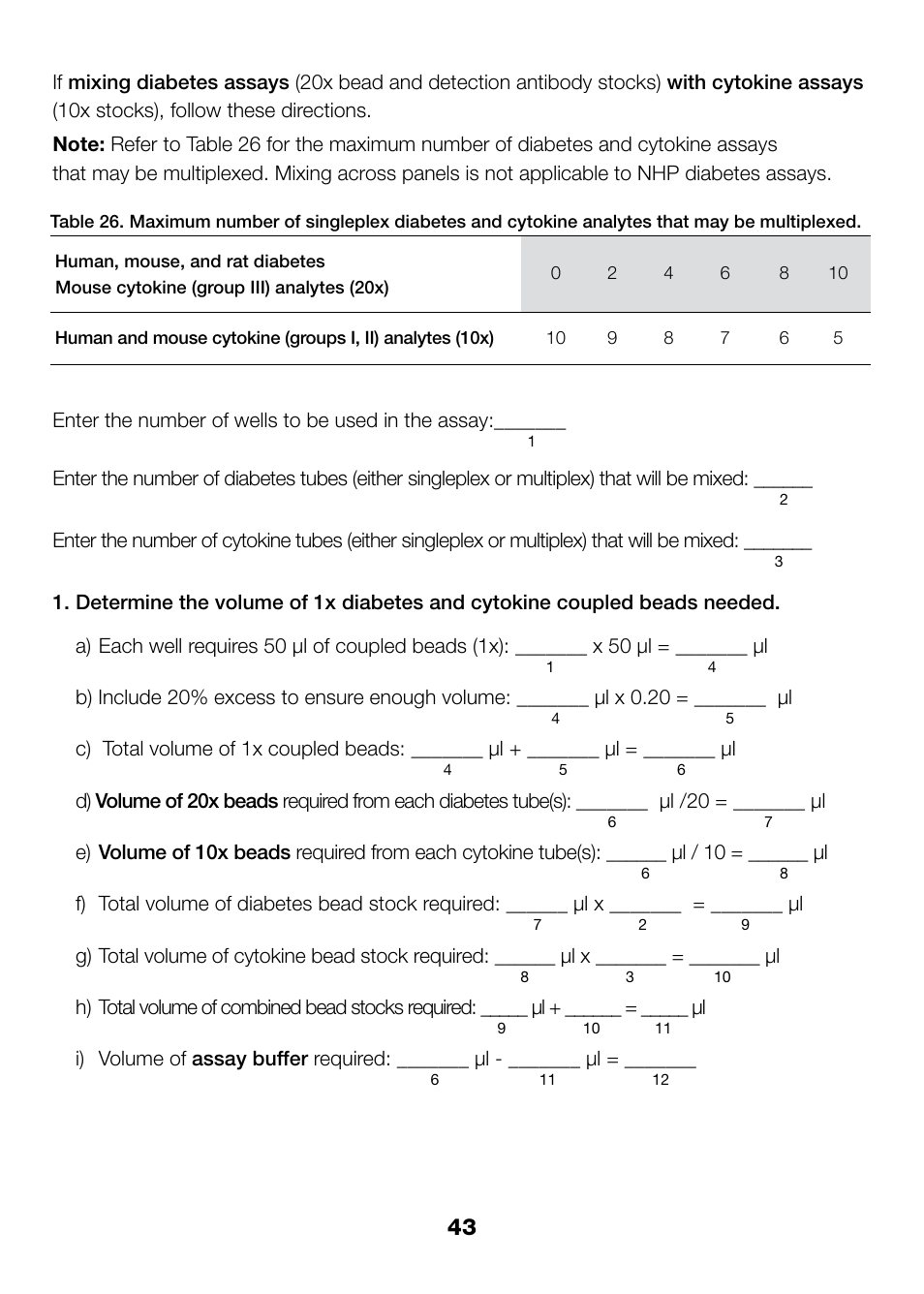 Bio-Rad Bio-Plex Pro™ Rat Cytokine, Chemokine, and Growth Factor Assays User Manual | Page 45 / 49