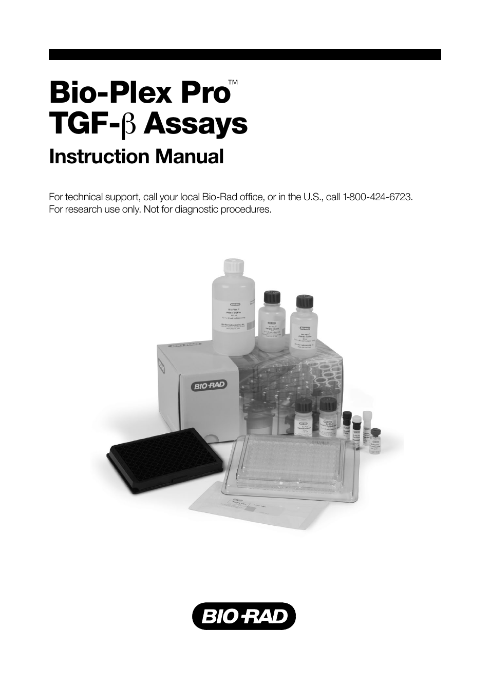 Bio-Rad Bio-Plex Pro™ TGF-β Assays User Manual | 43 pages