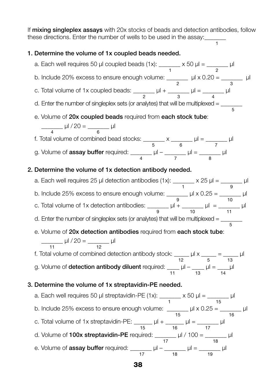 Bio-Rad Bio-Plex Pro™ TGF-β Assays User Manual | Page 40 / 43