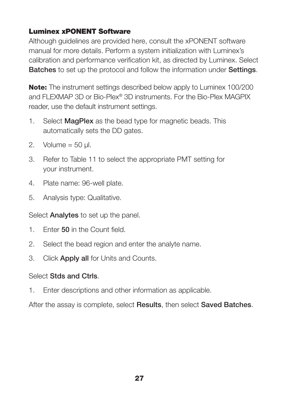 Bio-Rad Bio-Plex Pro™ Magnetic Cell Signaling Assays User Manual | Page 29 / 38