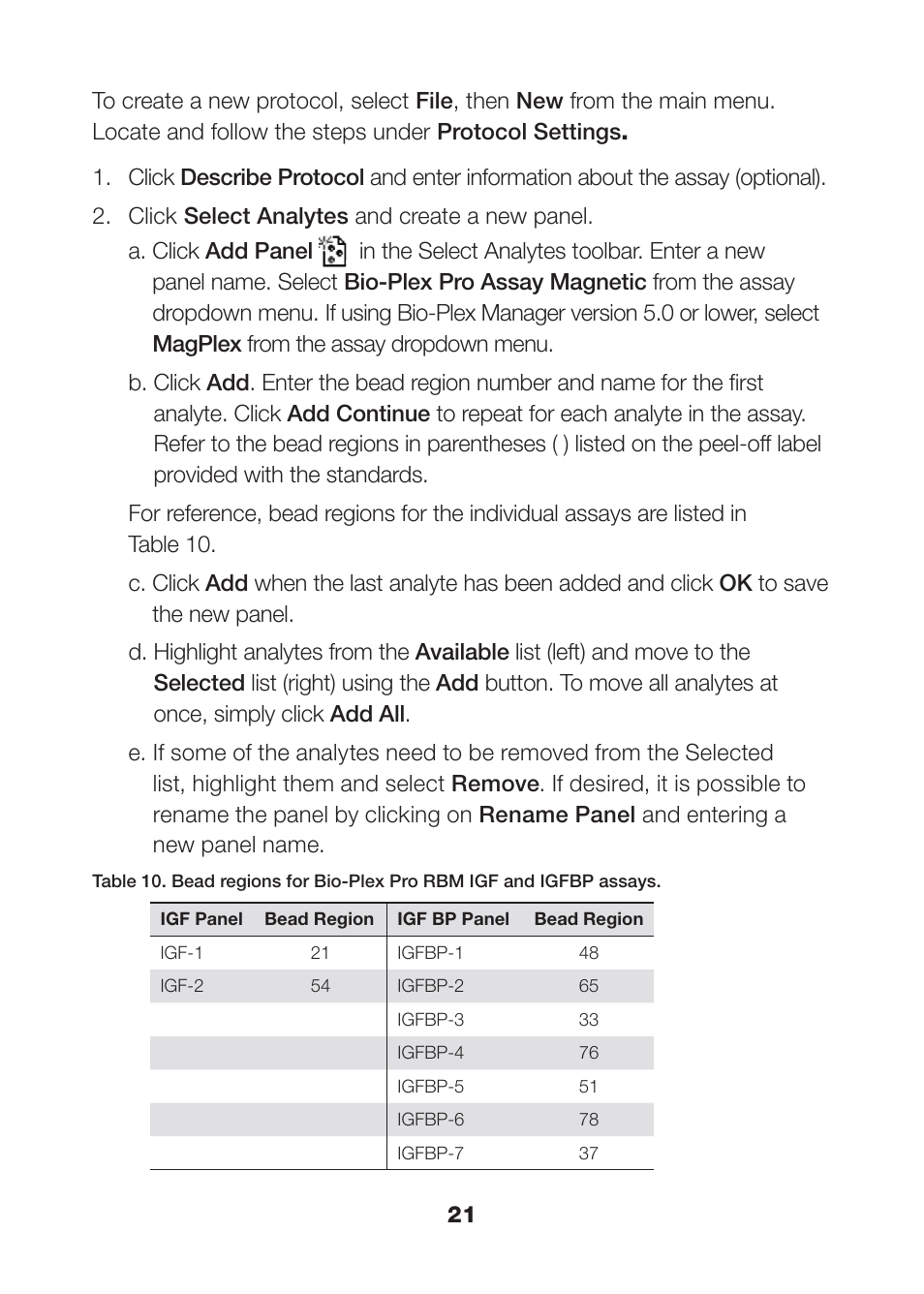 Read plate | Bio-Rad Human Metabolic and Hormone Assays User Manual | Page 23 / 36