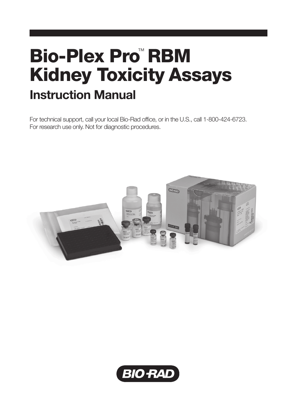 Bio-Rad Bio-Plex Pro™ RBM Canine Kidney Toxicity Assays User Manual | 33 pages