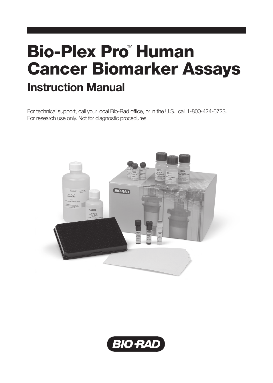 Bio-Rad Bio-Plex Pro™ Human Cancer Biomarker Assays User Manual | 42 pages