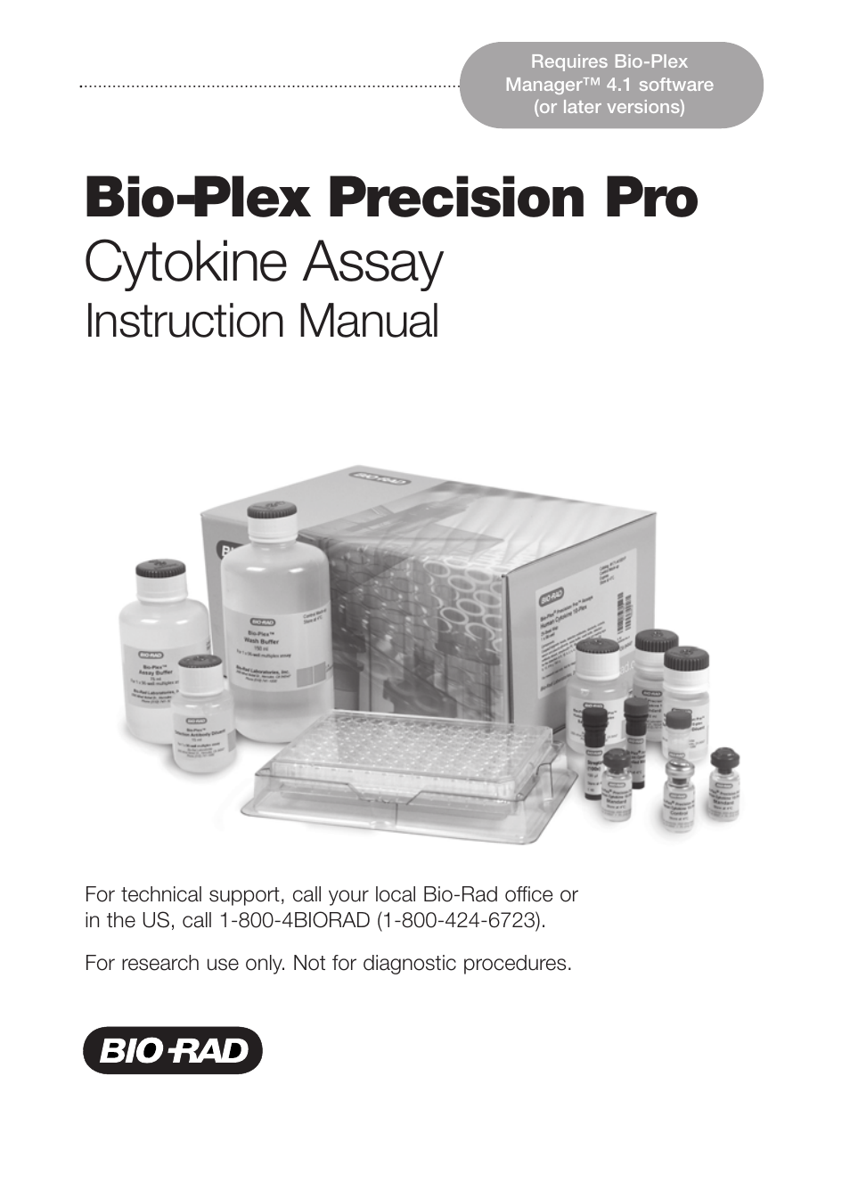 Bio-Rad Bio-Plex® Precision Pro™ Human Cytokine Assays User Manual | 28 pages