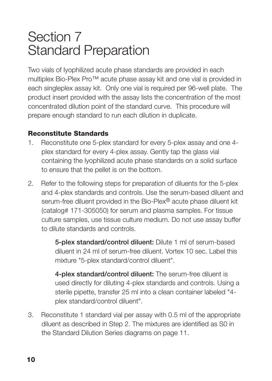 Bio-Rad Bio-Plex Pro Human Acute Phase Reagent and Diluent Kits User Manual | Page 14 / 40