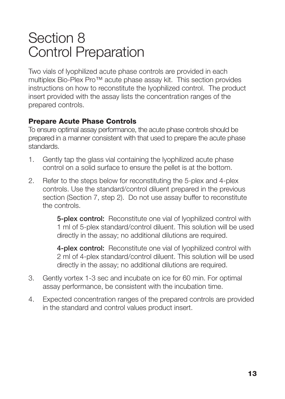 Bio-Rad Bio-Plex Pro Human Acute Phase Reagent and Diluent Kits User Manual | Page 17 / 40