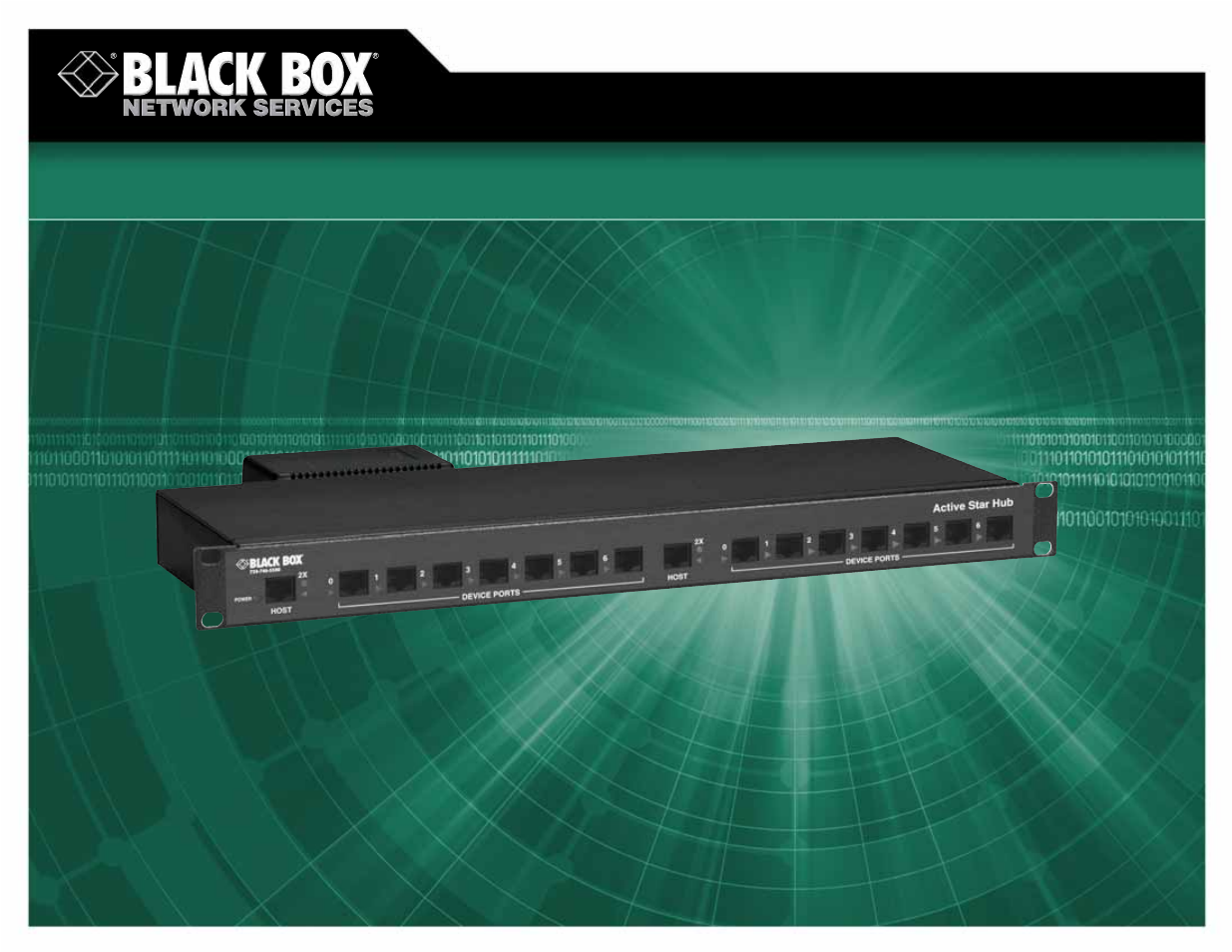 Black Box Active Star AS/400 5250 User Manual | 2 pages