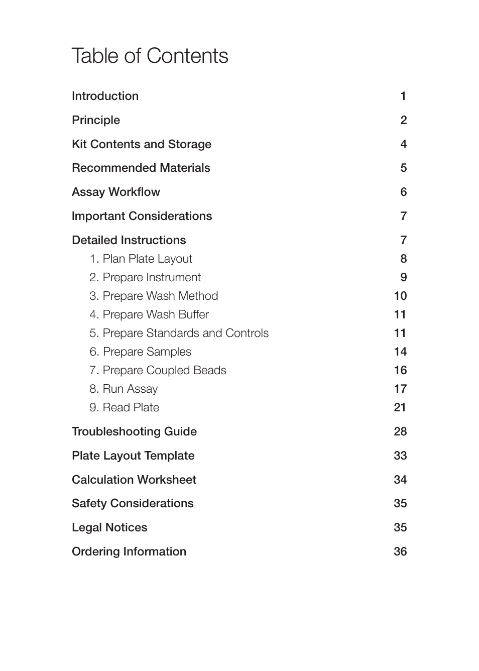 Bio-Rad Bio-Plex Pro™ Human Isotyping Assays User Manual | Page 2 / 39