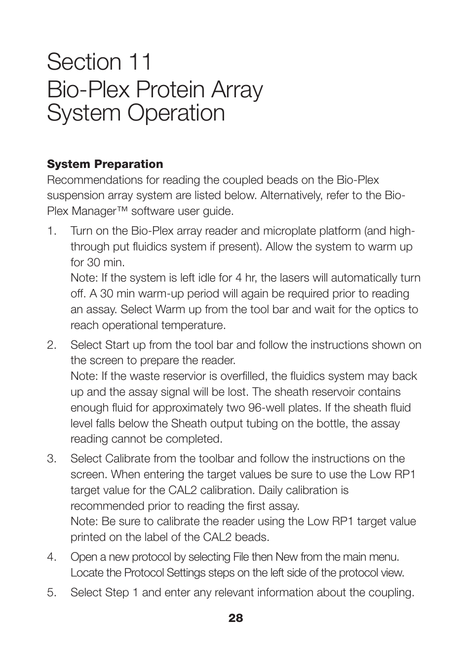 Bio-Rad Nonmagnetic Beads and Related Reagents User Manual | Page 30 / 37