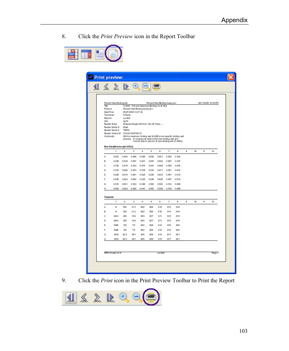 Bio-Rad Microplate Manager Software User Manual | Page 111 / 112