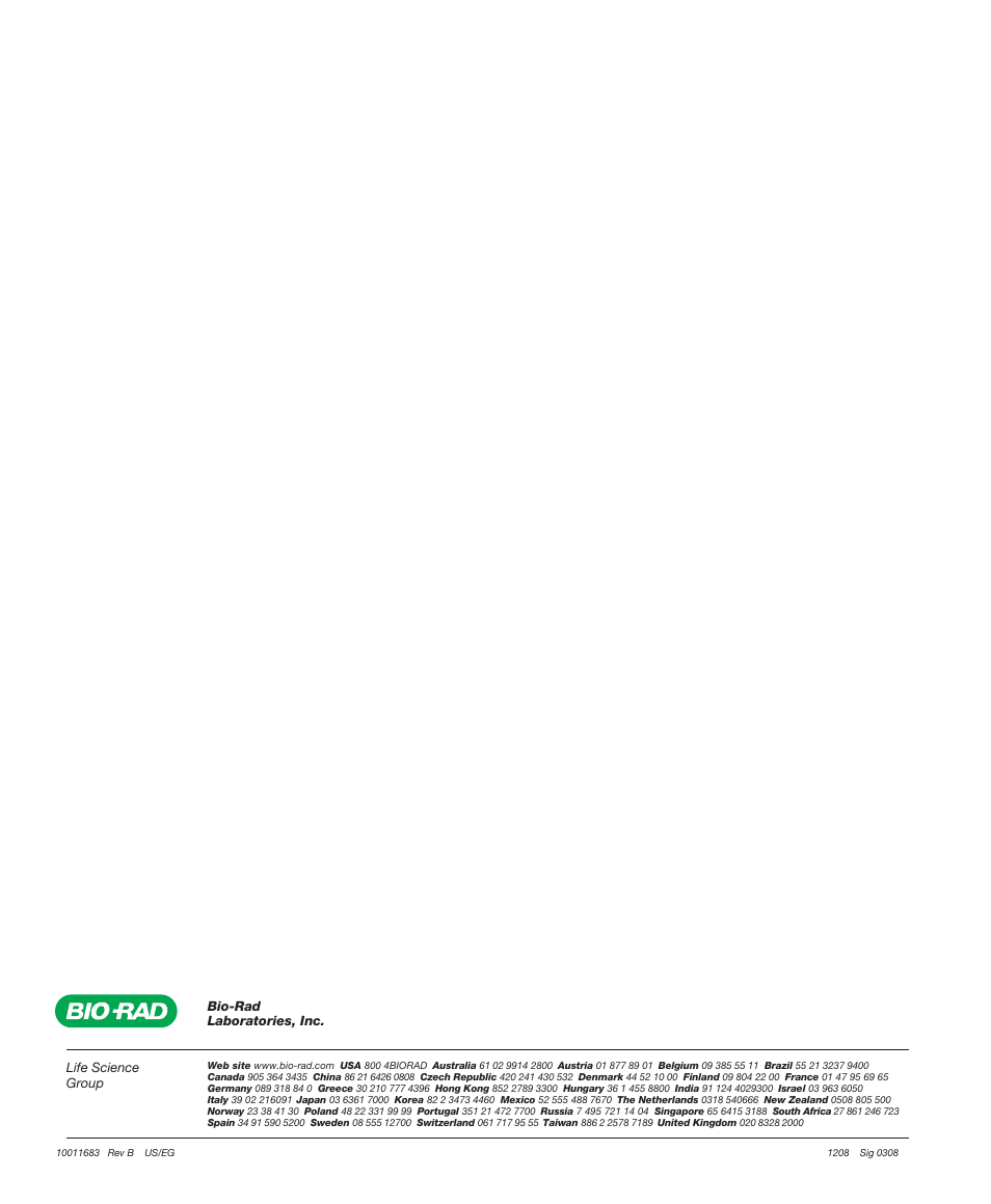 Bio-Rad Microplate Manager Software User Manual | Page 112 / 112