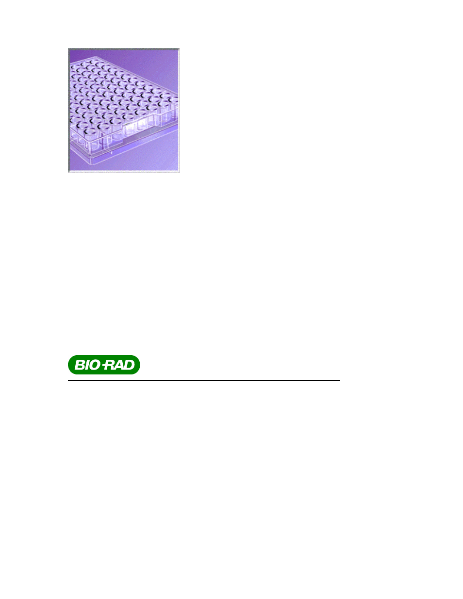 Bio-Rad Microplate Manager Software User Manual | 138 pages