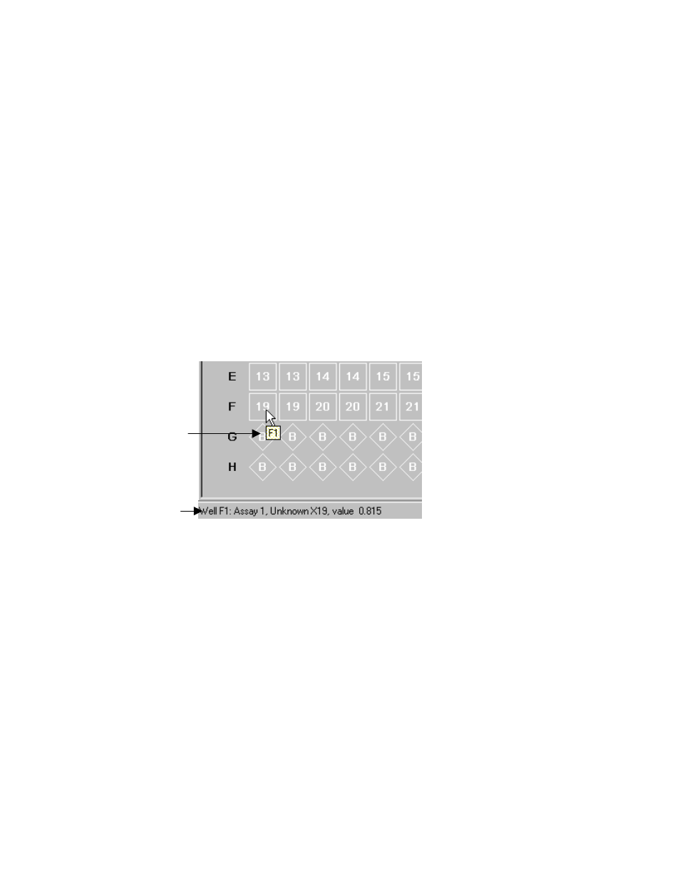 2 viewing the template | Bio-Rad Microplate Manager Software User Manual | Page 38 / 138