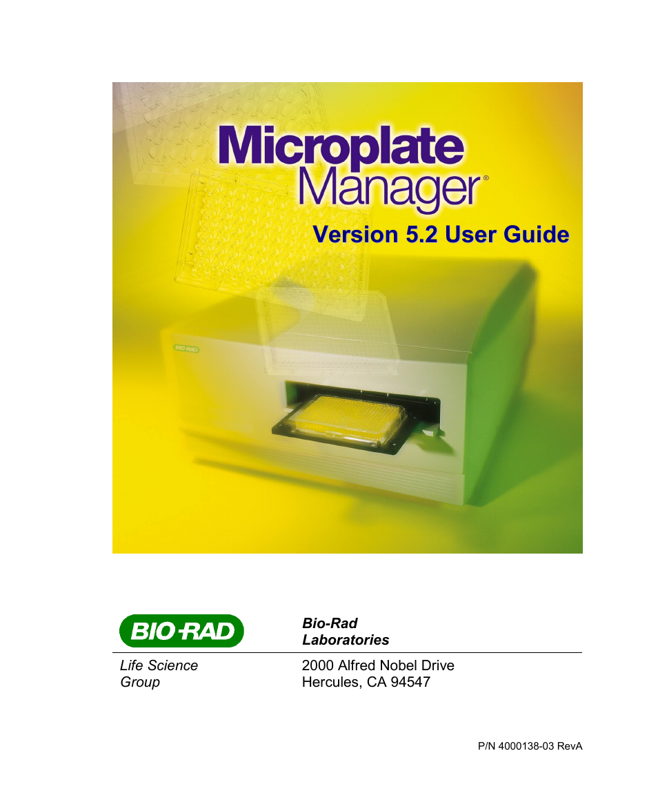 Bio-Rad Model 680 Microplate Reader Accessories User Manual | 150 pages