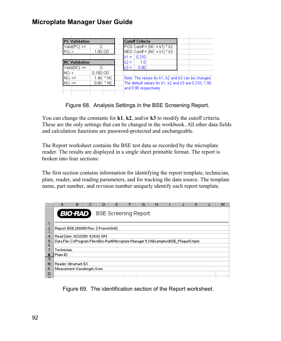Microplate manager user guide | Bio-Rad Model 680 Microplate Reader Accessories User Manual | Page 100 / 150