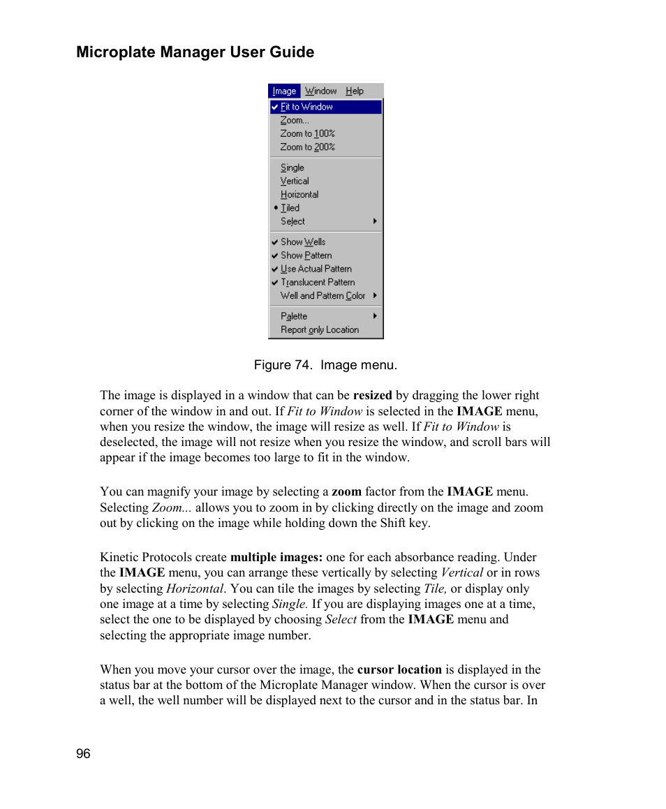 Microplate manager user guide | Bio-Rad Model 680 Microplate Reader Accessories User Manual | Page 104 / 150