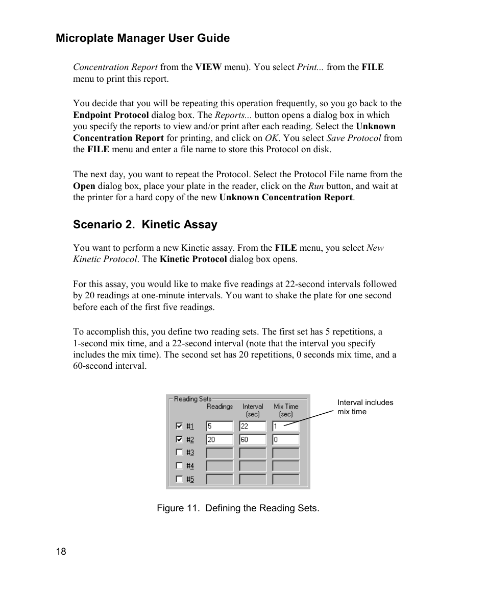 Microplate manager user guide, Scenario 2. kinetic assay | Bio-Rad Model 680 Microplate Reader Accessories User Manual | Page 26 / 150