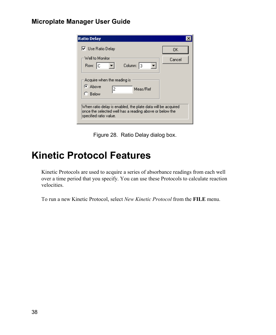 Kinetic protocol features | Bio-Rad Model 680 Microplate Reader Accessories User Manual | Page 46 / 150