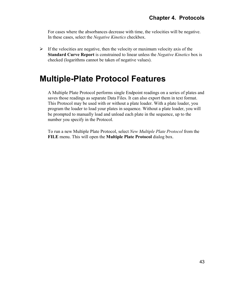 Multiple-plate protocol features | Bio-Rad Model 680 Microplate Reader Accessories User Manual | Page 51 / 150