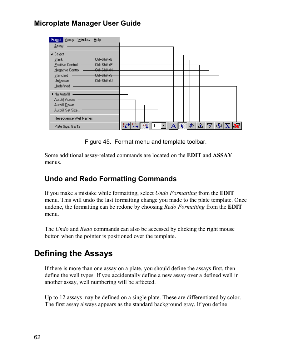 Defining the assays | Bio-Rad Model 680 Microplate Reader Accessories User Manual | Page 70 / 150