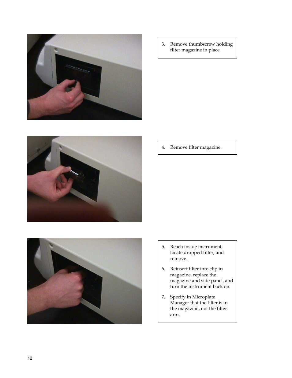 Bio-Rad Model 550, Ultramark, and Benchmark Microplate Reader Accessories User Manual | Page 18 / 31